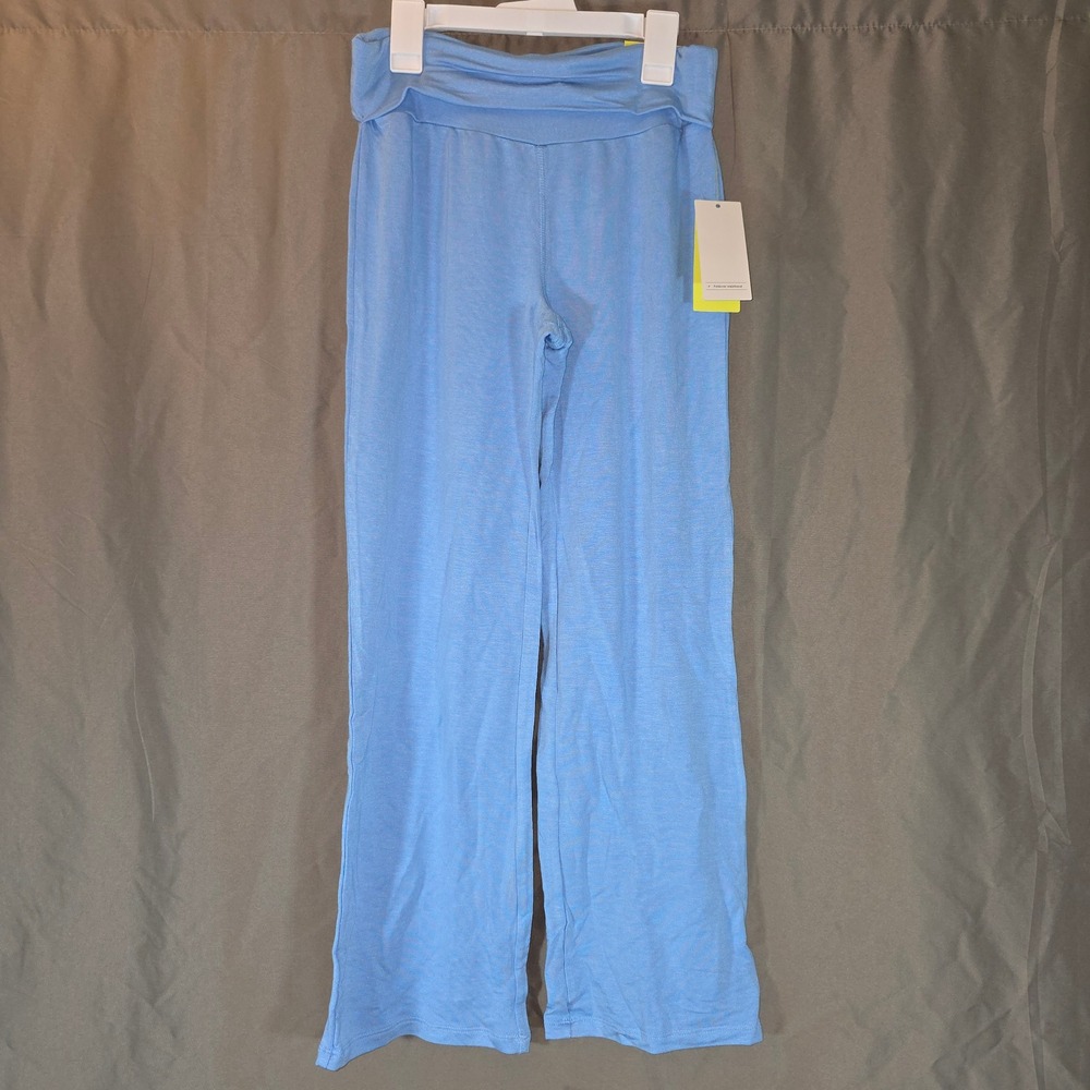 All in Motion Girls XL 14 Flare Pants Blue Full Length Regular Fit NWT